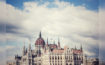 Einzigartiger Blick auf das Parlament von Budapest