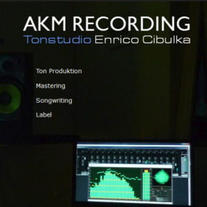Produzent Enrico Cibulka - AKM Tonstudio in Lauchhammer