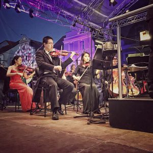 Das Philharmonische Orchester spielt zur Walzernacht